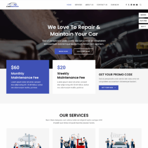 Demo 15 - Tamirci Sitesi (Wordpress)