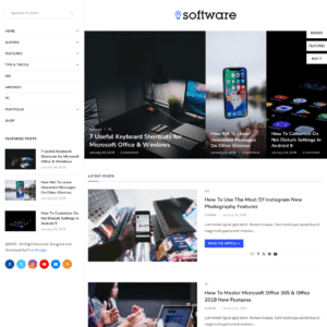 Demo 17 - Teknoloji Blog Sitesi (Wordpress)