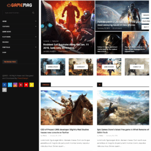 Demo 28 - Oyun Haber Sitesi (Wordpress)