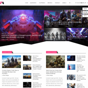 Demo 9 - Oyun Sitesi (Wordpress)
